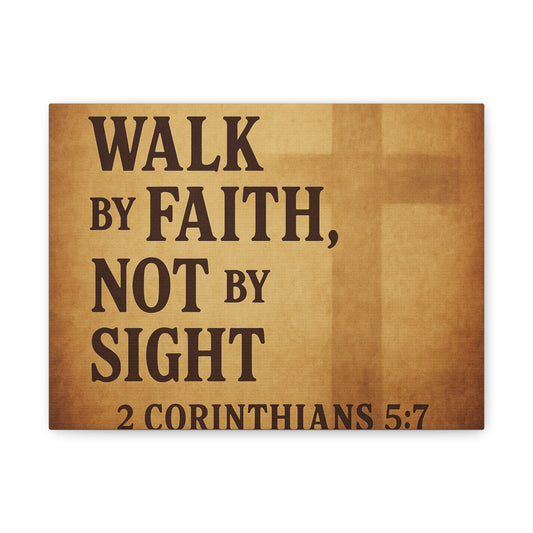 Inspirational Wall Art Canvas, Faith Decor, Christian Home Decor, Religious Gift, Bible Verse Art